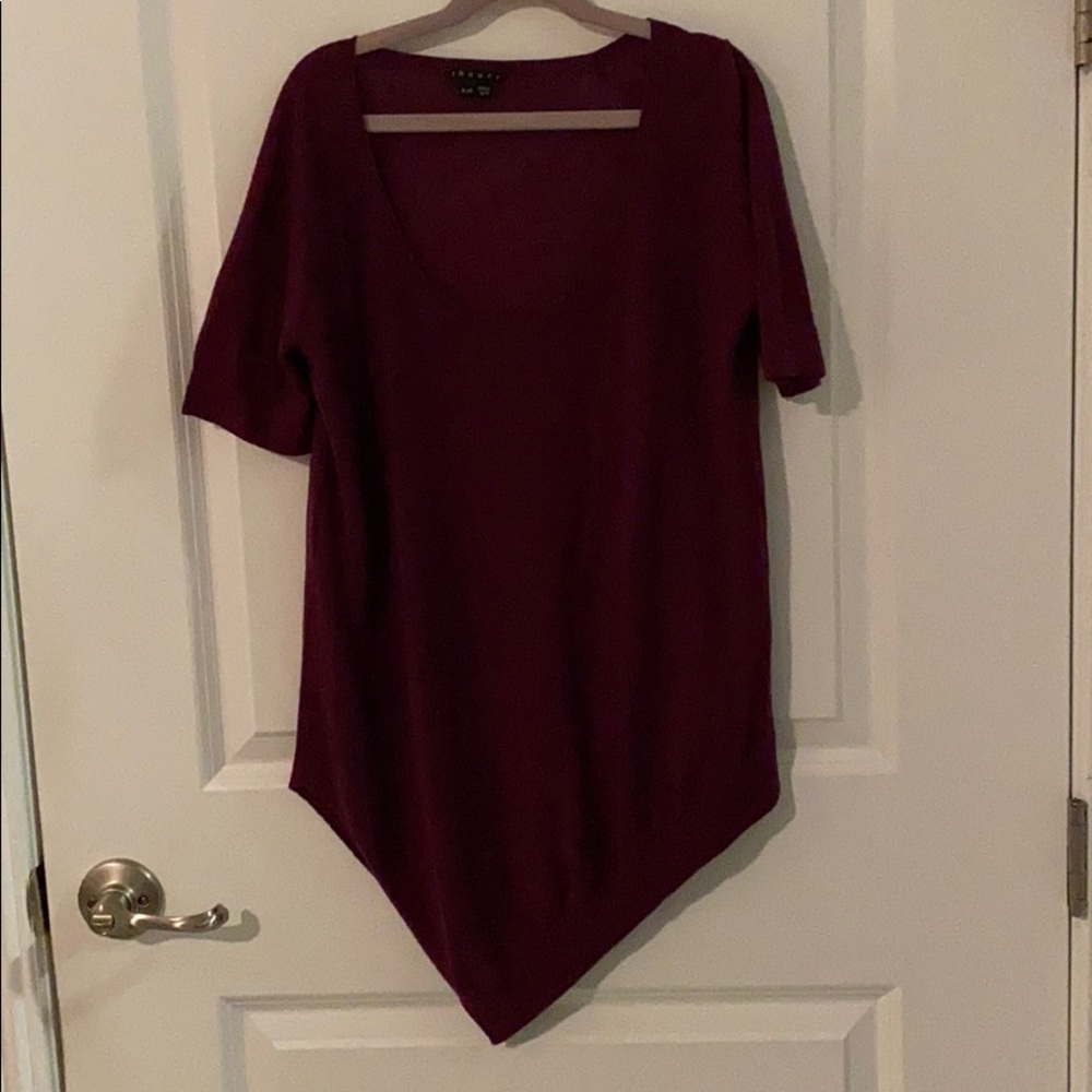 Cashmere Asymmetrical light weight sweater